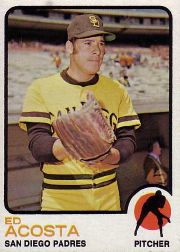 1973 Topps Baseball Cards      244     Ed Acosta